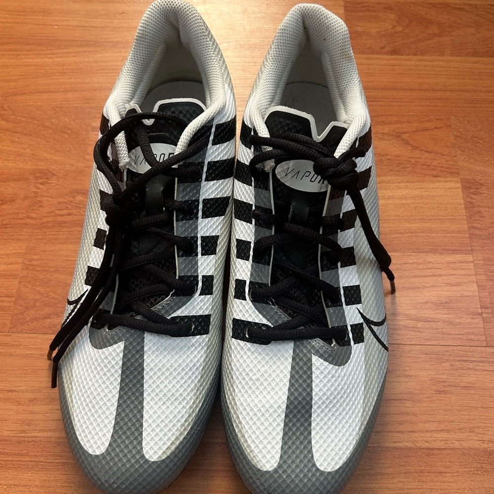 Nike Vapor edge speed Black and White  Cleats